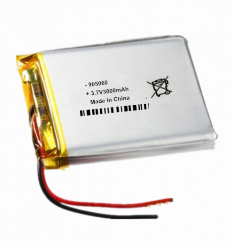 DJ905060 3.7V 3000mAh high capacity lipo battery