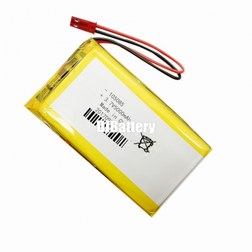Flat lithium polymer battery  DJ105085 3.7V5000mAh