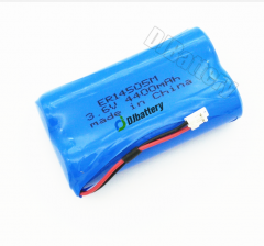 ER14505M-3.6V4400mAh Lithium-Thiony Chioride battery pack